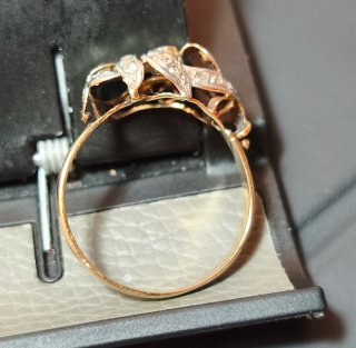 Anillo Antiguo Oro 18k