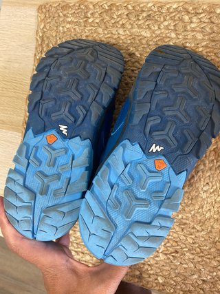 Botas Montaña Niño Talla 34 Azul