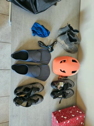 Pack deportes acuáticos, ciclismo y escalada