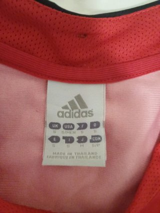 Camiseta Adidas ClimaCool Roja y Negra
