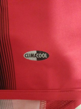 Camiseta Adidas ClimaCool Roja y Negra