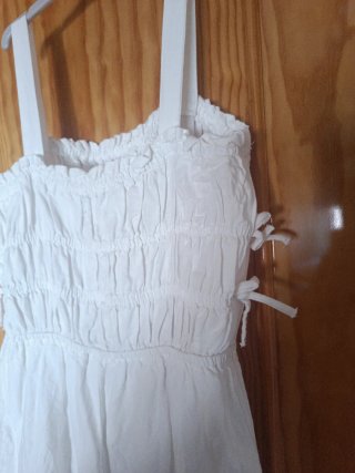 Mono Niña Verano Blanco