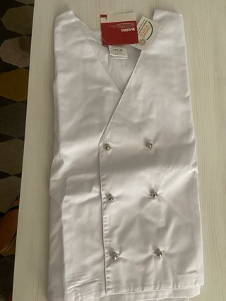 Chaqueta Cocinero/Reposteria Blanca