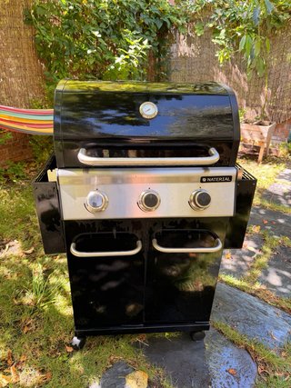 Barbacoa de gas