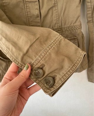 Chaqueta militar beige