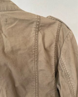Chaqueta militar beige