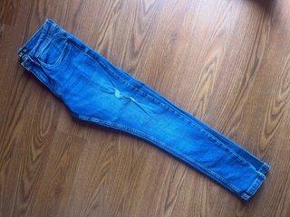 Pantalón Skinny Roto Azul Inside