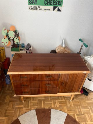 URGE Aparador Cómoda Vintage Madera