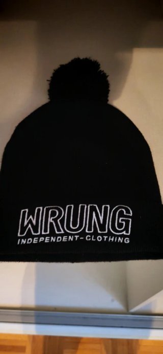 Gorro WRUNG Negro Invierno Hombre