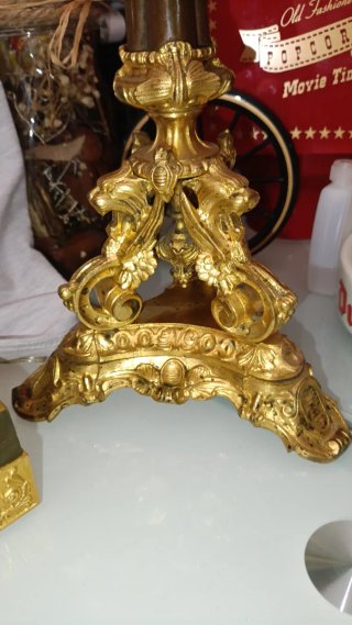 Candelabros de Bronce imperio