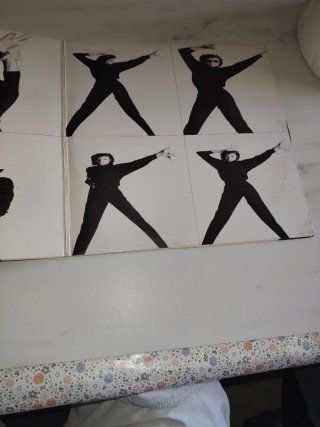 Michael Jackson Bad, AUTÓGRAFO, FIRMADO A MANO.