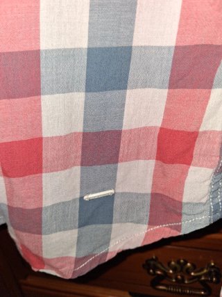 Camisa Pepe Jeans cuadros roja y azul Talla S