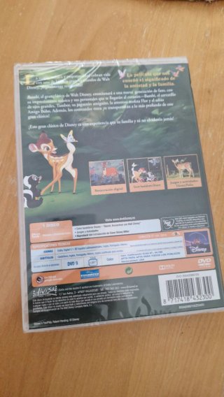 DVD Bambi Disney (Español)