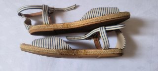 Sandalias Atmosphere Talla 39 Rayas Azul
