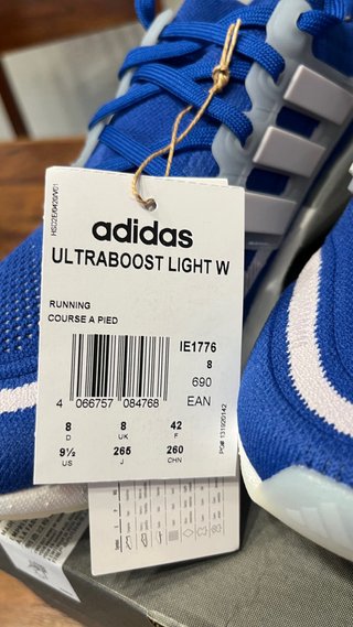 Zapatillas Adidas Ultraboost Light W Talla 42