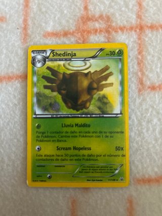 Carta Pokémon Shedinja Etapa 1