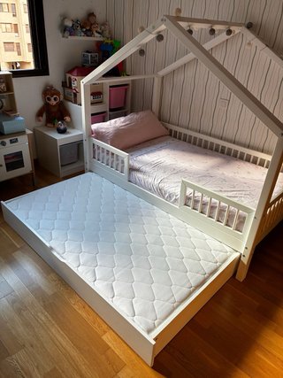 Cama casita infantil