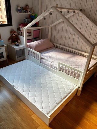 Cama casita infantil