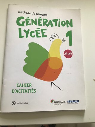 GENERATION LYCEE A1/A2 CAHIER+CD