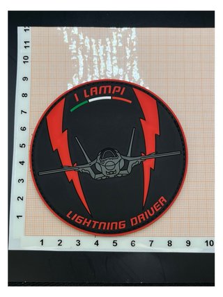 Patch 32° Stormo F-35 "I Lampi" Lightning Driver i