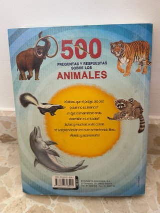 500 preguntas y respuestas sobre los animales
