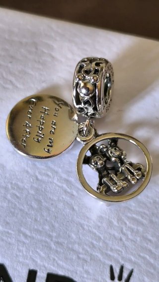 Pandora Charm Mickey y Minnie