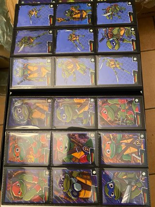 Set Completo 225 Carte Teenage Mutant Ninja Turtle