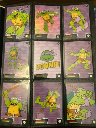 Set Completo 225 Carte Teenage Mutant Ninja Turtle