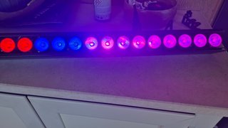 2 Barre LED per feste, eventi e DJ