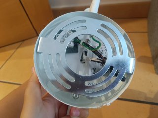 Lámpara 3 focos IKEA blanca