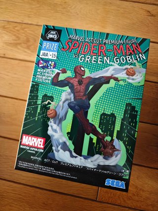 Act/Cut Premium Figure Spider-Man Vs Green Goblin