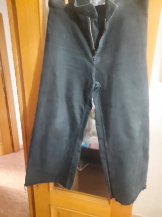 Pantalones negros vaqueros