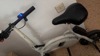 Patineta Eléctrica Plegable Blanca