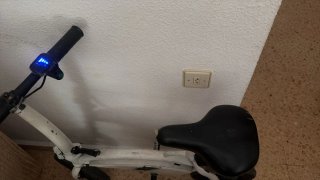 Patineta Eléctrica Plegable Blanca