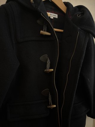 Abrigo parka El Corte Inglés Negro Talla S