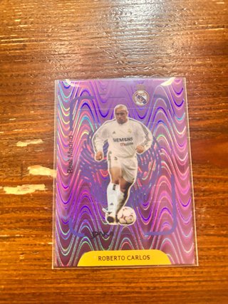 Carta Roberto Carlos Real Madrid /175