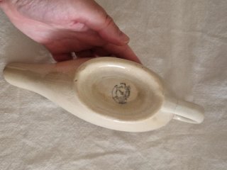 Antigua salsera de la Cartuja de Sevilla Pickman