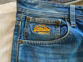 Bermudas Vaqueras Superdry Hombre Talla XL