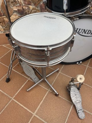 Batería Acústica Completa Negra
