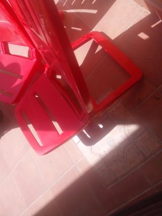 2 Sillas de Playa Rojas