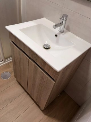 Mueble de baño madera