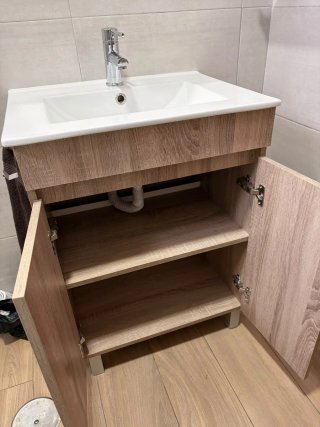 Mueble de baño madera