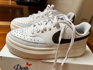 Nike Court Vision Alta Marrón Talla 36.5