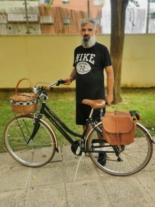 Bicicleta Paseo Canellini Cesta Mimbre
