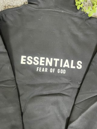 Sudadera Essentials Talla S Negra