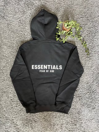 Sudadera Essentials Talla S Negra