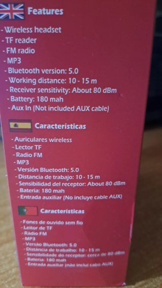 Auriculares Innova Wireless FM BTF