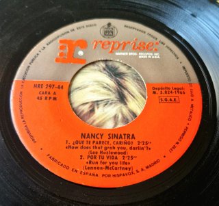 Vinilo 7 Nancy Sinatra - Qué te parece, cariño?