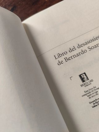 Libro nuevo "Libro del desasosiego" de Fernando Pe
