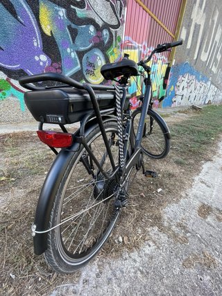 Bici Eléctrica Paseo Ecobike Negra